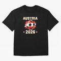 World Cup 2026 Austria Soccer Ball North America - Austrian Fan Gift T-Shirt_85028223 Classic T-Shirt Turn Every Weekend Toward the FIFA World Cup 2026 Journey through Mbappe and Neymar Highlights, Portugal, Spain and Germany Pride, Game Day