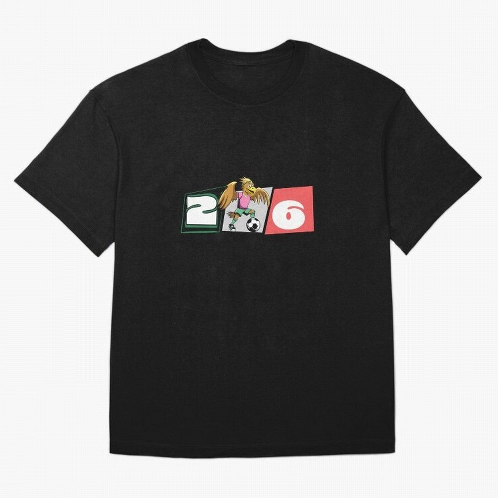 Mexico World Cup 2026 Horizontal T-Shirt_83569561 Classic T-Shirt Celebrate Soccer Greatness during FIFA World Cup 2026 Group Stage Highlighting Messi, Neymar and Mbappe, England and Germany Energy, Fan Favorite Moments, National Team Passion, Big
