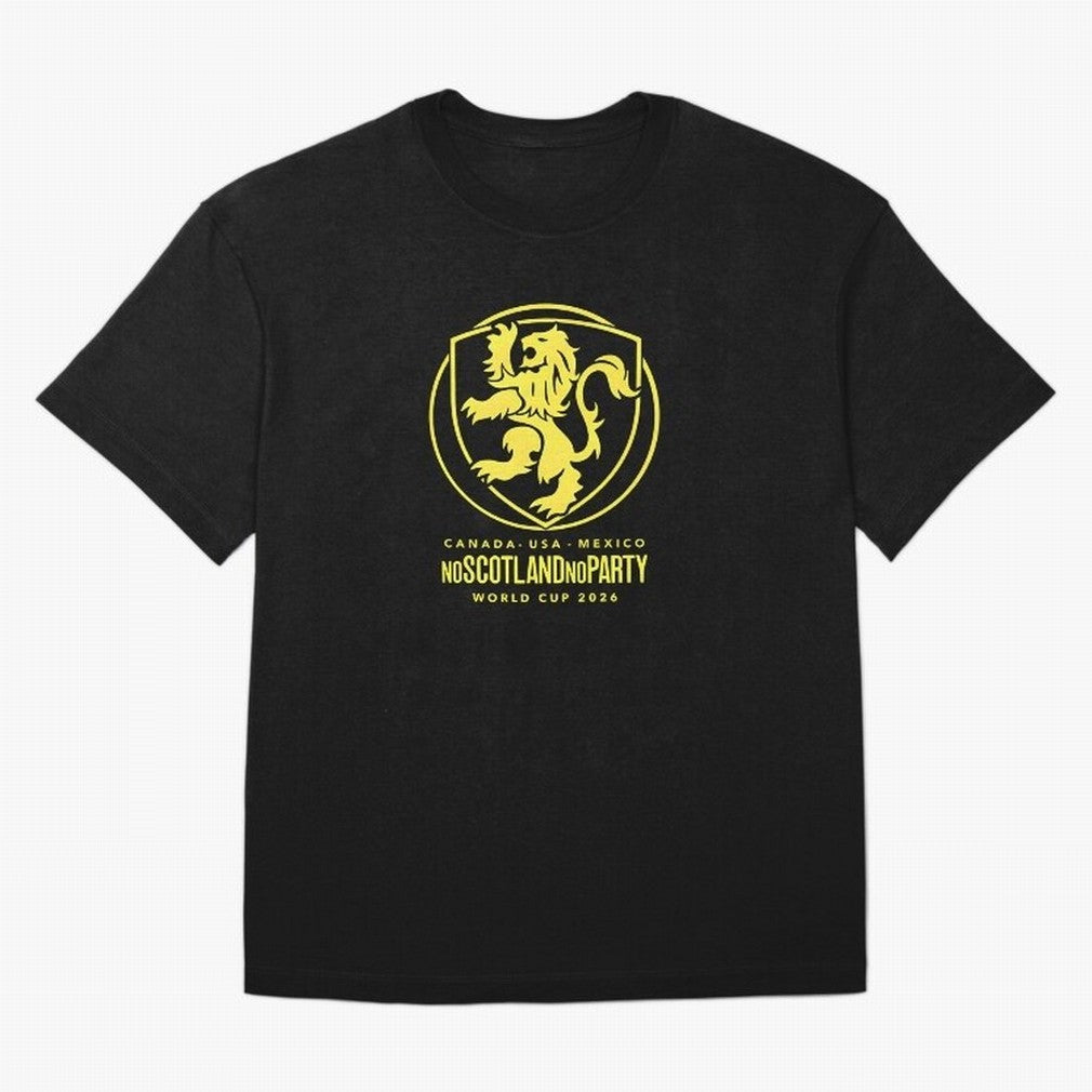 Scotland World Cup 2026 No Scotland No Party T-Shirt_83987455 Classic T-Shirt Bring Home FIFA World Cup 2026 Group Stage Spirit, Celebrating England, France and Netherlands, Neymar, Haaland and Cristiano Ronaldo, Supporter Pride, Iconic