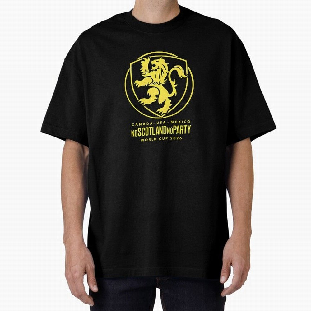 Scotland World Cup 2026 No Scotland No Party T-Shirt_83987455 Classic T-Shirt Relive the Noise and Pride of FIFA World Cup 2026 Group Stage Centered on Messi, CR7 and Mbappe, Germany Energy, Football Festival Excitement, Trophy Ambitions, Country