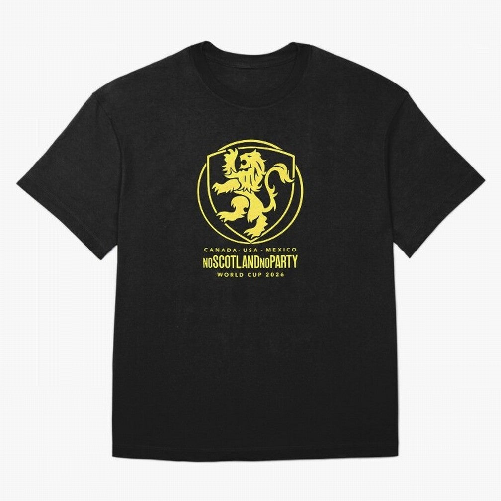 Scotland World Cup 2026 No Scotland No Party T-Shirt_83987455 Classic T-Shirt Relive the Noise and Pride of FIFA World Cup 2026 Group Stage Centered on Messi, CR7 and Mbappe, Germany Energy, Football Festival Excitement, Trophy Ambitions, Country