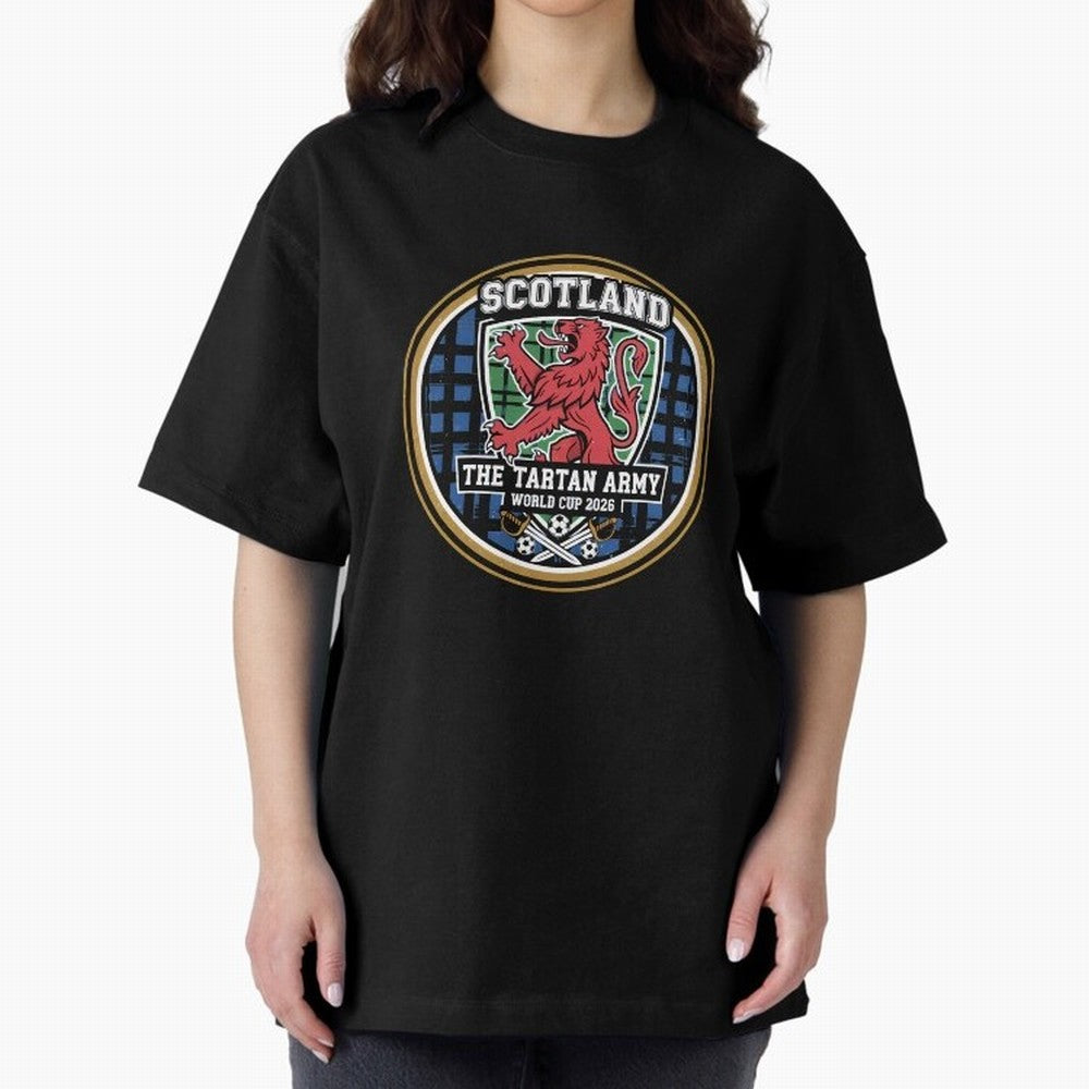 Scotland World Cup 2026 - Tartan Army Football Fan, USA Mexico Canada T-Shirt_84153647 Classic T-Shirt Fuel Your Fan Pride for FIFA World Cup 2026 Group Stage Highlighting Messi and Cristiano Ronaldo, Portugal Energy, Football Passion, Legendary