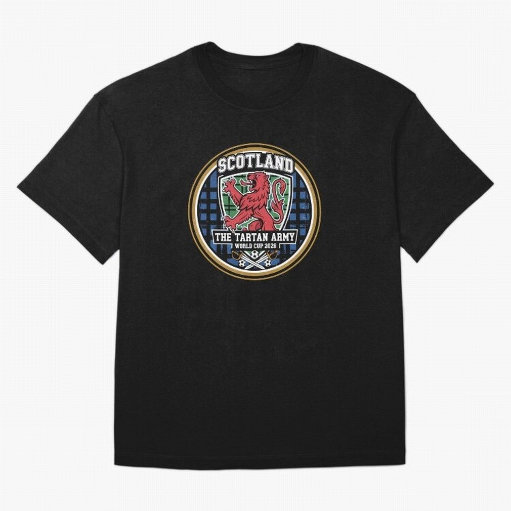 Scotland World Cup 2026 - Tartan Army Football Fan, USA Mexico Canada T-Shirt_84153647 Classic T-Shirt Fuel Your Fan Pride for FIFA World Cup 2026 Group Stage Highlighting Messi and Cristiano Ronaldo, Portugal Energy, Football Passion, Legendary