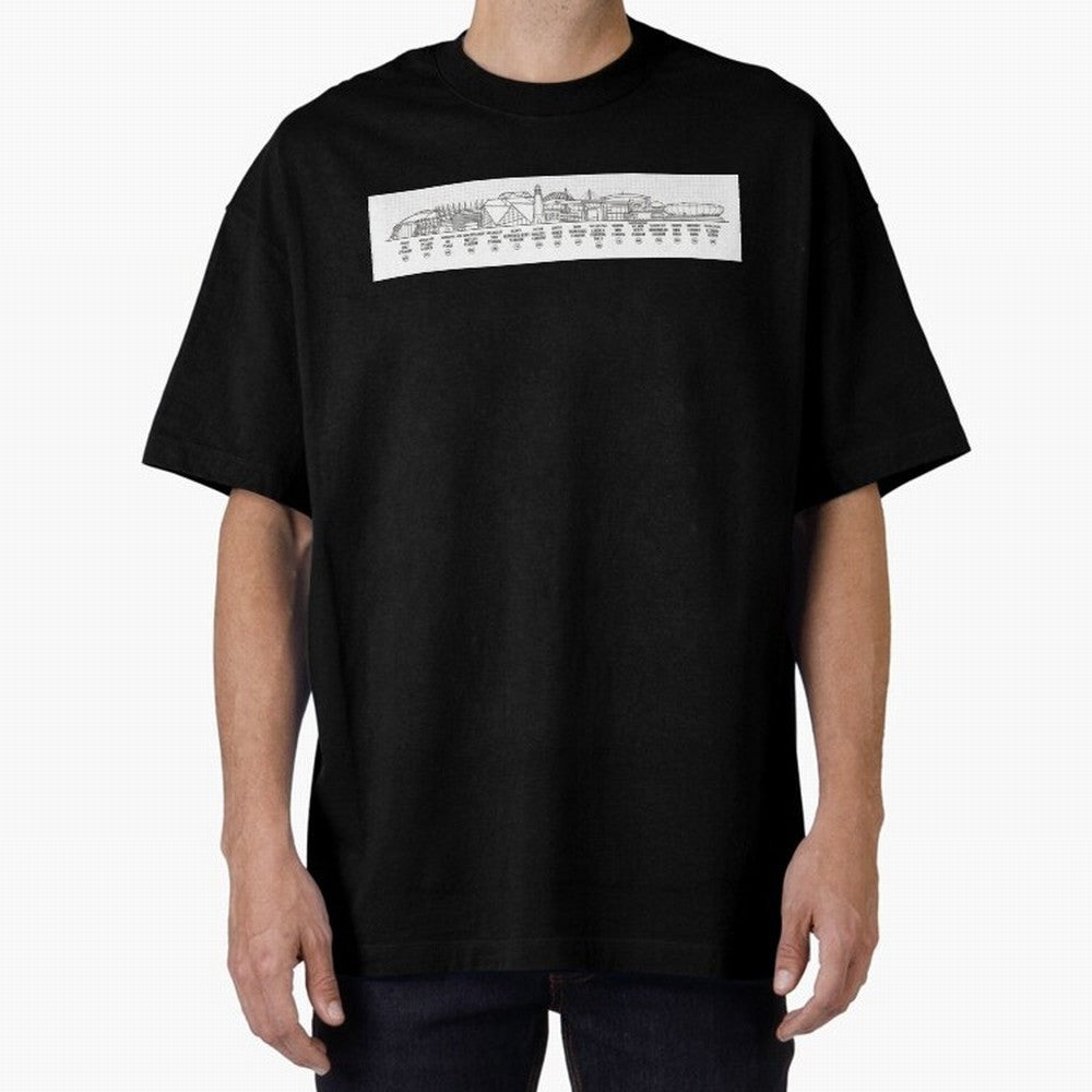 World Cup 2026 Stadium Skyline Classic T-Shirt Bring Champion Energy into Global Football Passion for FIFA World Cup 2026 Group Stage, Highlighting Haaland and Mbappe, France, Retro Football Energy, Iconic Rivalries, Trophy Chase Drama and Stadium