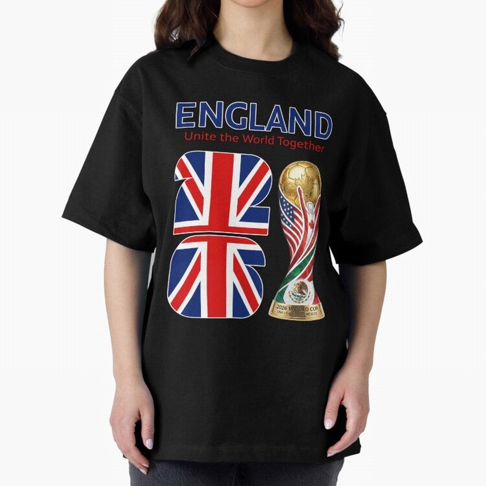 World Cup 2026, IMG 029, ENGLAND 001 Classic T-Shirt Celebrate Classic Football Spirit in FIFA World Cup 2026 Group Stage Spirit, Centered on Brazil, Portugal and Argentina, Messi, CR7 and Mbappe, Tournament Hype, Historic Matchups, Family Viewing