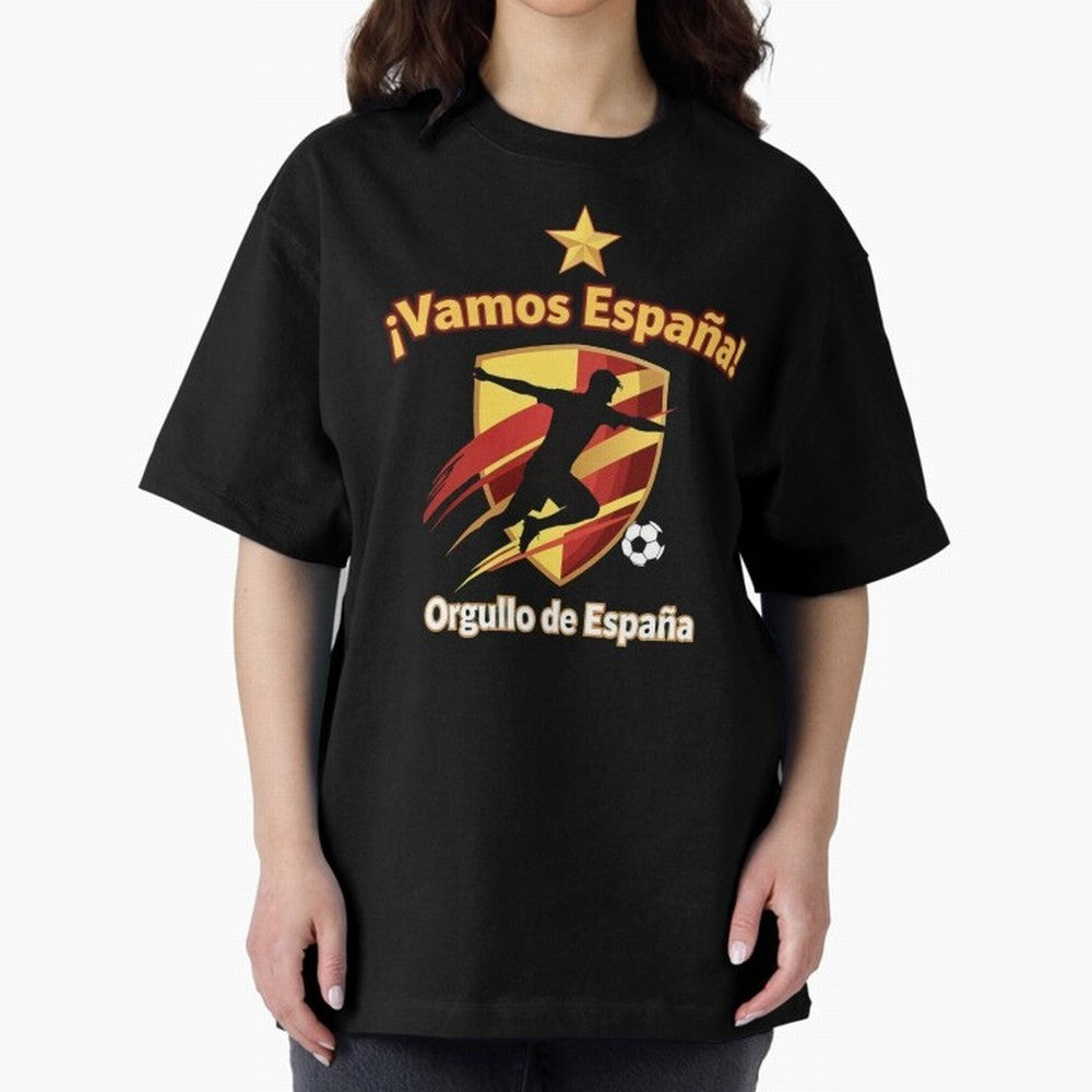 Spain World Cup 2026 Fan Art Classic T-Shirt Show Passion for the Stars of Global Football Passion for FIFA World Cup 2026, Centered on Cristiano Ronaldo, Haaland and CR7, Brazil, Portugal and Argentina, Championship Spirit, Famous Goals, Roaring