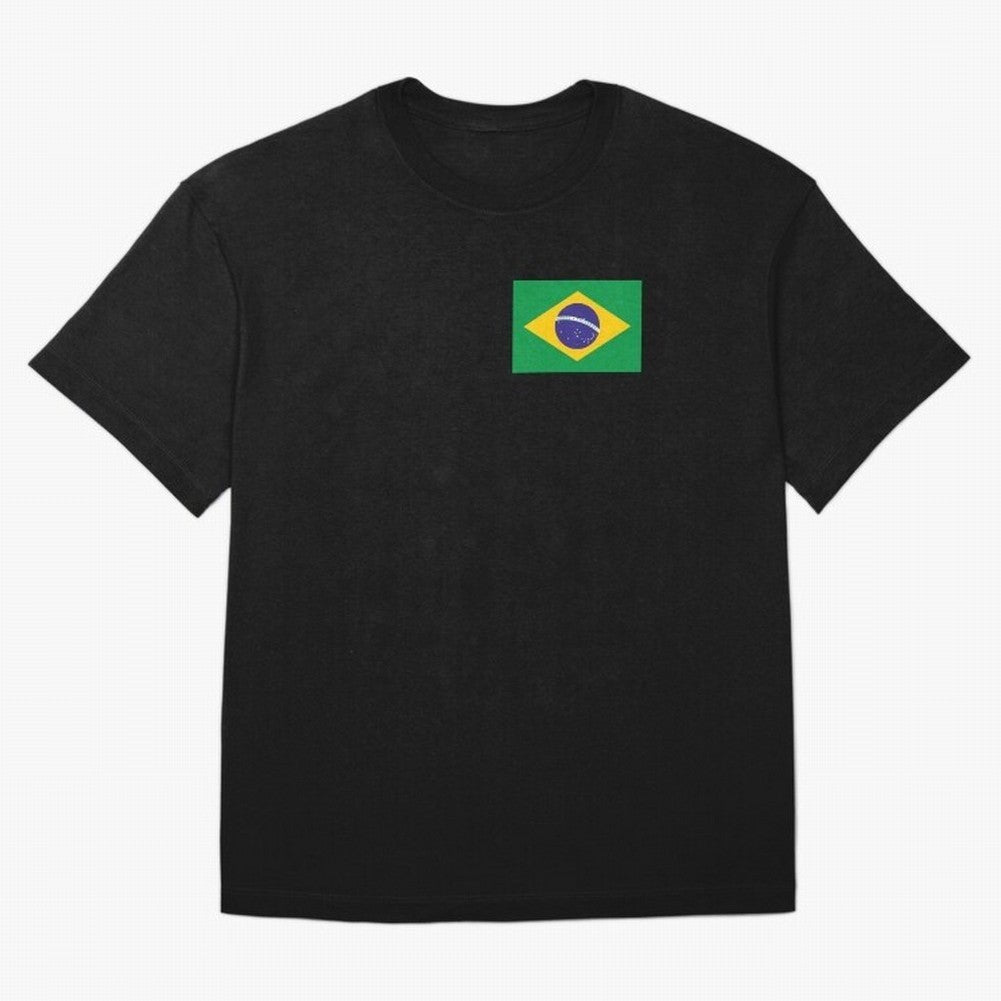 Brazil Flag Classic T-Shirt Join the Global Buzz around FIFA World Cup 2026 Connected to Mbappe, France Energy, Supporter Pride, Iconic Celebrations, Legendary Names and Global Match Day Energy; Ideal for Passionate Fans Who Love Underdog Stories,