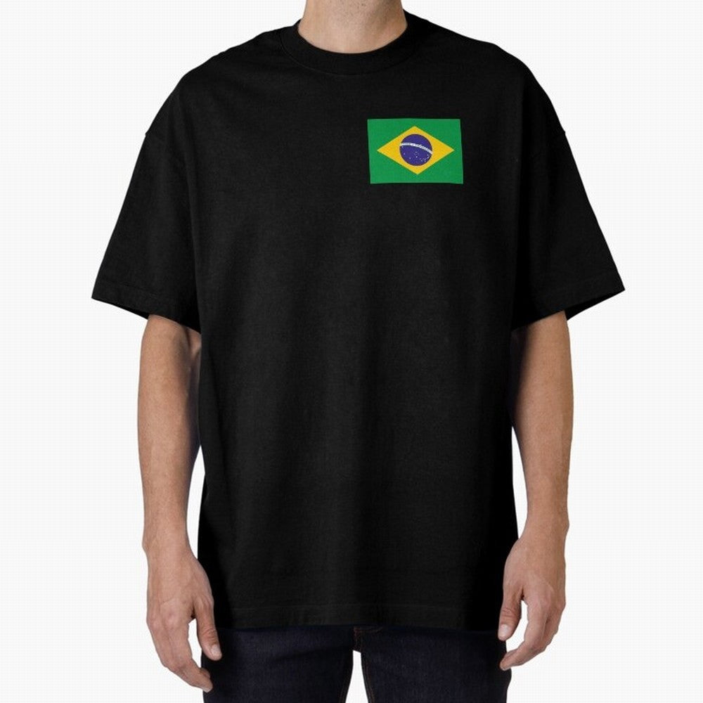 Brazil Flag Classic T-Shirt Join the Global Buzz around FIFA World Cup 2026 Connected to Mbappe, France Energy, Supporter Pride, Iconic Celebrations, Legendary Names and Global Match Day Energy; Ideal for Passionate Fans Who Love Underdog Stories,