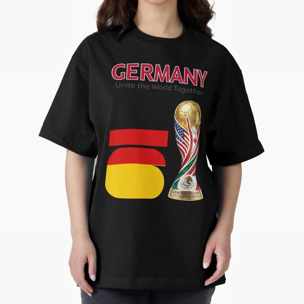 World Cup 2026, IMG 032, GERMANY 002 Classic T-Shirt Stand Proud for Match Day Hype around FIFA World Cup 2026 Group Stage, Messi and Cristiano Ronaldo, Argentina, France and Brazil, Football Festival Excitement, Trophy Ambitions, Country Rivalries