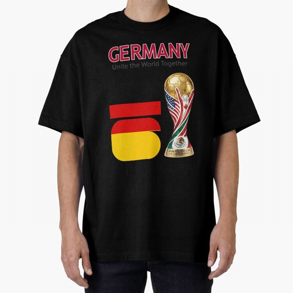 World Cup 2026, IMG 032, GERMANY 002 Classic T-Shirt Stand Proud for Match Day Hype around FIFA World Cup 2026 Group Stage, Messi and Cristiano Ronaldo, Argentina, France and Brazil, Football Festival Excitement, Trophy Ambitions, Country Rivalries