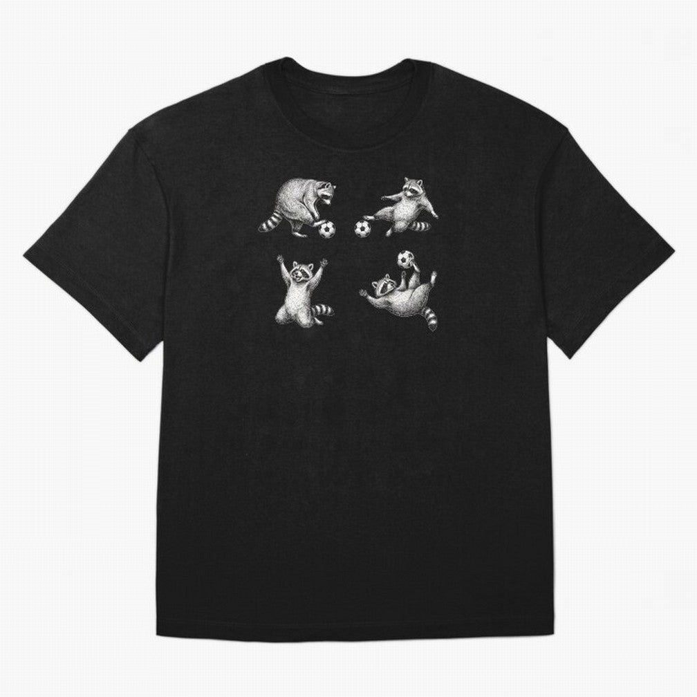 Funny Raccoon Soccer World Cup 2026 Games Classic T-Shirt Join the Countdown to FIFA World Cup 2026 USA Canada Mexico Featuring Mbappe, Netherlands Energy, Stadium Memories, Football Loyalty, International Chants and Championship Tradition; Made
