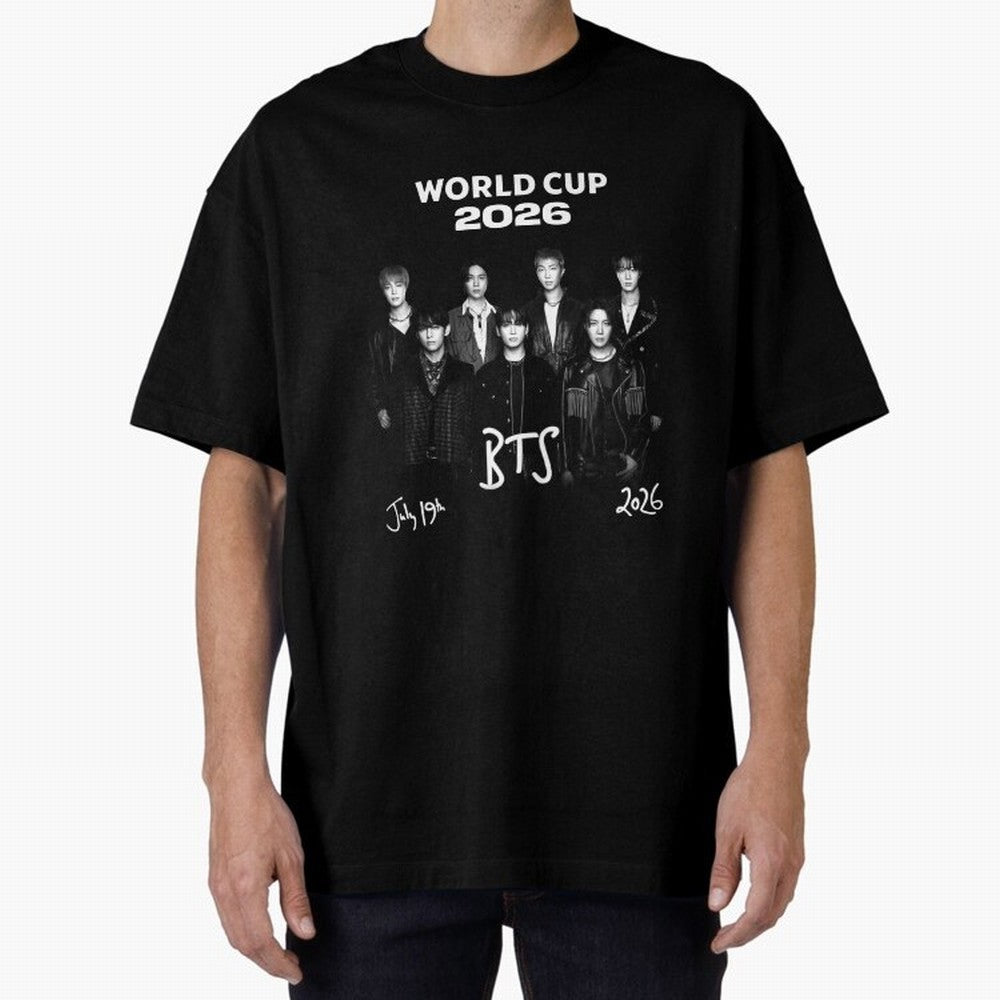 BTS World Cup 2026 Special Edition - OT7 Team Photo Classic T-Shirt Show Championship Spirit for the FIFA World Cup 2026 Group Stage Journey through Neymar Highlights, Argentina Pride, Tournament Hype, Historic Matchups, Family Viewing Parties and