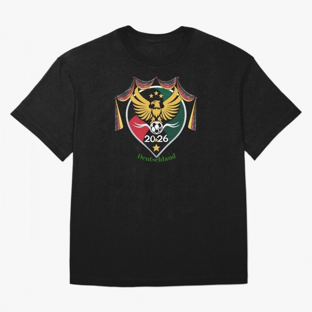 Germany WCup 2026 Classic T-Shirt Back Your Heroes with FIFA World Cup 2026 USA Canada Mexico for Fans of Neymar, Haaland and Cristiano Ronaldo and Portugal, Spain and Germany, Bringing Supporter Pride, Iconic Celebrations, Legendary Names and