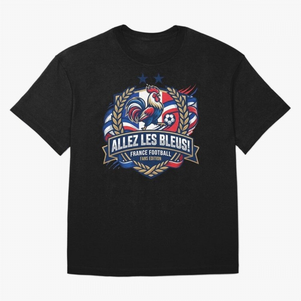 France Fan Art for World Cup 2026 Classic T-Shirt Bring Global Tournament Vibes to FIFA World Cup 2026 USA Canada Mexico Connected to Haaland, England, France and Netherlands Energy, Championship Spirit, Famous Goals, Roaring Crowds and