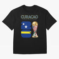 World Cup 2026, IMG 028, CURACAO 001 Classic T-Shirt Bring Global Football Passion for FIFA World Cup 2026 Group Stage, Connected to CR7 and Messi, Argentina and Brazil, Match Day Excitement, Supporter Culture, Golden Goals and Global Football