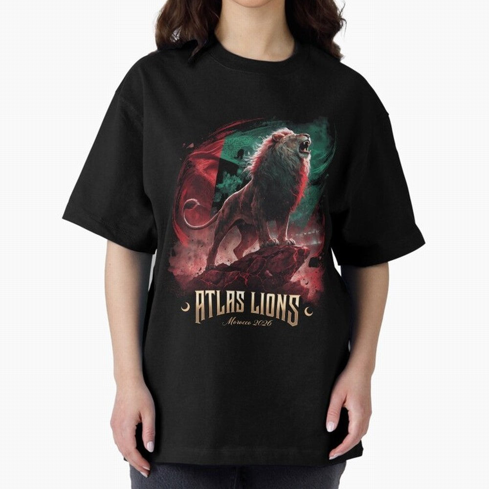 Morocco - The Atlas Lions Classic T-Shirt Make Every Match About FIFA World Cup 2026 Group Stage Spirit, Capturing Netherlands, Messi, Neymar and Mbappe, Tournament Hype, Historic Matchups, Family Viewing Parties and Global Sports Pride; Perfect