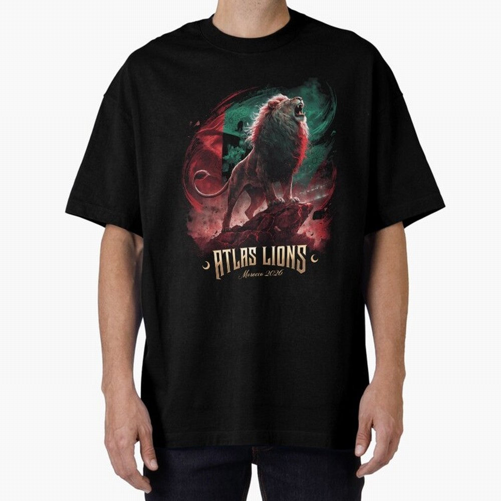 Morocco - The Atlas Lions Classic T-Shirt Make Every Match About FIFA World Cup 2026 Group Stage Spirit, Capturing Netherlands, Messi, Neymar and Mbappe, Tournament Hype, Historic Matchups, Family Viewing Parties and Global Sports Pride; Perfect