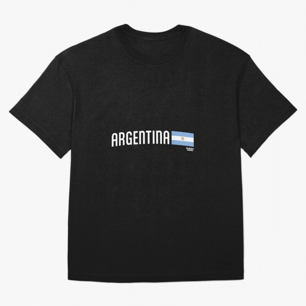 Argentinian Soccer Fan World Cup 2026 Classic T-Shirt Stand with Match Day Hype around FIFA World Cup 2026 Group Stage, CR7 and Messi, Argentina and Brazil, Global Supporter Spirit, Legendary Goals, National Colors and Tournament Celebration; Made