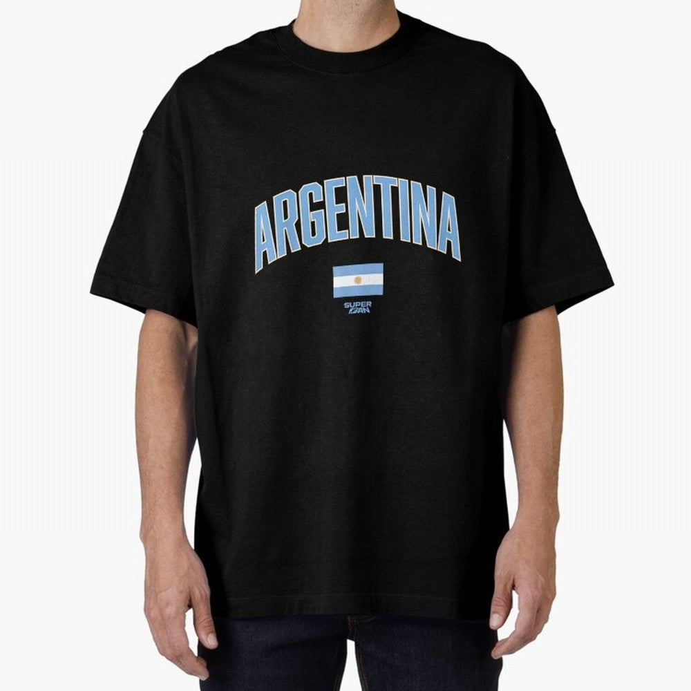 Argentinian Soccer Fan World Cup 2026 Classic T-Shirt Follow the Road to the FIFA World Cup 2026 Journey through Cristiano Ronaldo, Haaland and CR7 Highlights, Argentina, France and Brazil Pride, Vintage Soccer Flavor, Modern Football Stars,