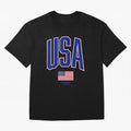 2026 USA Soccer Fan World Cup Classic T-Shirt Cheer through Every Moment of FIFA World Cup 2026 USA Canada Mexico Spirit, Highlighting Portugal, Mbappe, Retro Football Energy, Iconic Rivalries, Trophy Chase Drama and Stadium Atmosphere; Made for
