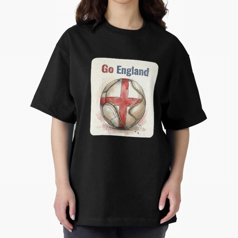 Go England Soccer Ball Flag | English Football Fan Graphic Tee Classic T-Shirt Treasure FIFA World Cup 2026 Group Stage Capturing Mbappe and Neymar, Argentina and Brazil Energy, Fan Favorite Moments, National Team Passion, Big Match Drama and