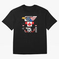 North America Spirit Cup 2026 T-Shirt_82734510 Classic T-Shirt Stand with FIFA World Cup 2026 USA Canada Mexico for Fans of Messi, Neymar and Mbappe and France, Bringing Tournament Hype, Historic Matchups, Family Viewing Parties and Global Sports