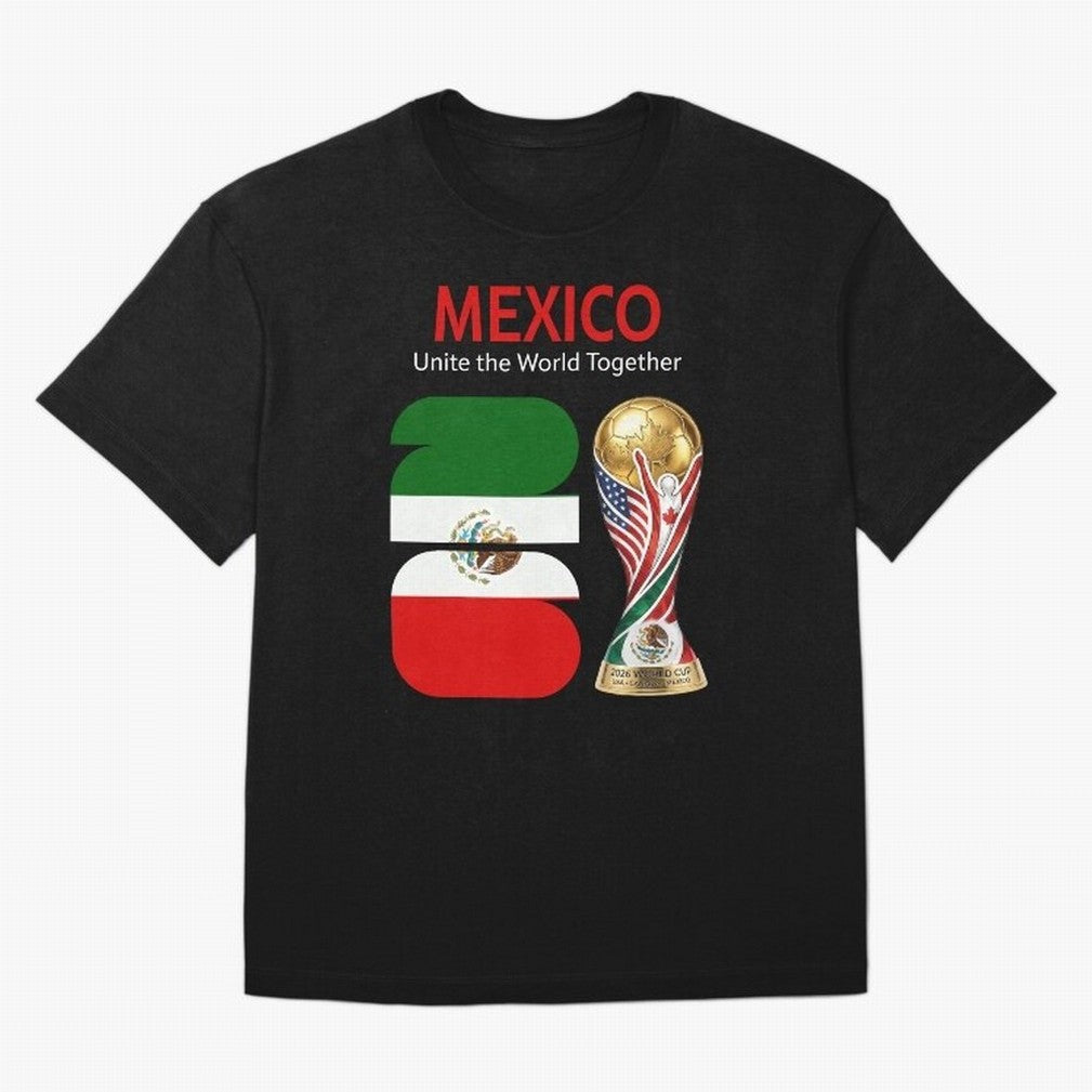 World Cup 2026, IMG 023, MEXICO 002 Classic T-Shirt Celebrate the Road through Match Day Hype around FIFA World Cup 2026 Group Stage, Messi, Neymar and Mbappe, Spain, Classic Soccer Heritage, Championship Pressure, Fan Loyalty and International