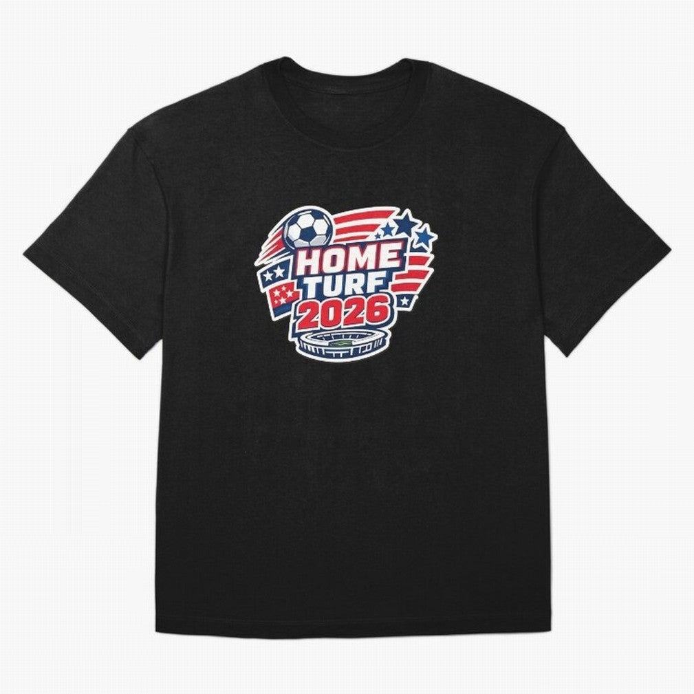 USA FIFA WORLD CUP 2026 ¨C Home Turf Soccer Style Classic T-Shirt Turn Every Weekend Toward Global Football Passion for FIFA World Cup 2026 USA Canada Mexico, Centered on Haaland and Mbappe, Argentina, France and Brazil, Championship Spirit, Famous