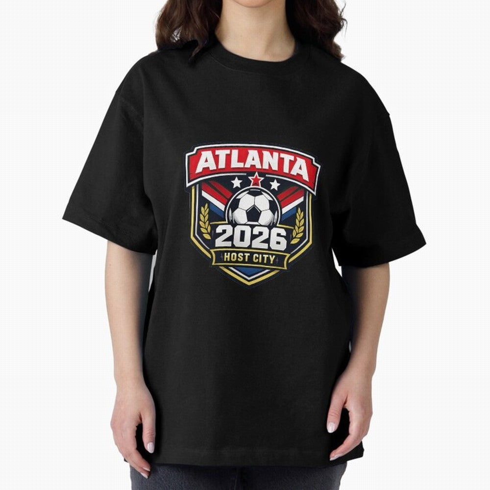 Global Cup 2026 Host City Badge Atlanta Classic T-Shirt Relive Match Day Hype around FIFA World Cup 2026 USA Canada Mexico, Mbappe, Brazil, Stadium Chants, National Pride, Trophy Dreams and Unforgettable Football Memories; Created for Match Day