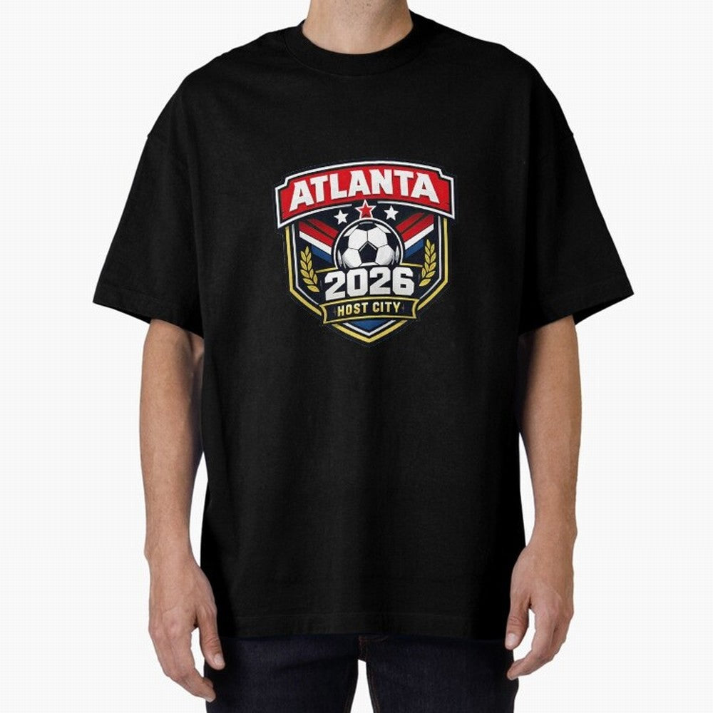 Global Cup 2026 Host City Badge Atlanta Classic T-Shirt Relive Match Day Hype around FIFA World Cup 2026 USA Canada Mexico, Mbappe, Brazil, Stadium Chants, National Pride, Trophy Dreams and Unforgettable Football Memories; Created for Match Day
