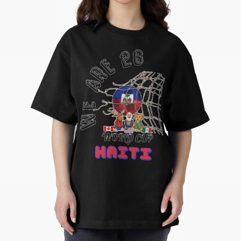 World cup 26 - Haiti Classic T-Shirt Cheer through Every Moment of Global Football Passion for FIFA World Cup 2026 USA Canada Mexico, Made for Haaland and Mbappe, Spain and Netherlands, Football Festival Excitement, Trophy Ambitions, Country
