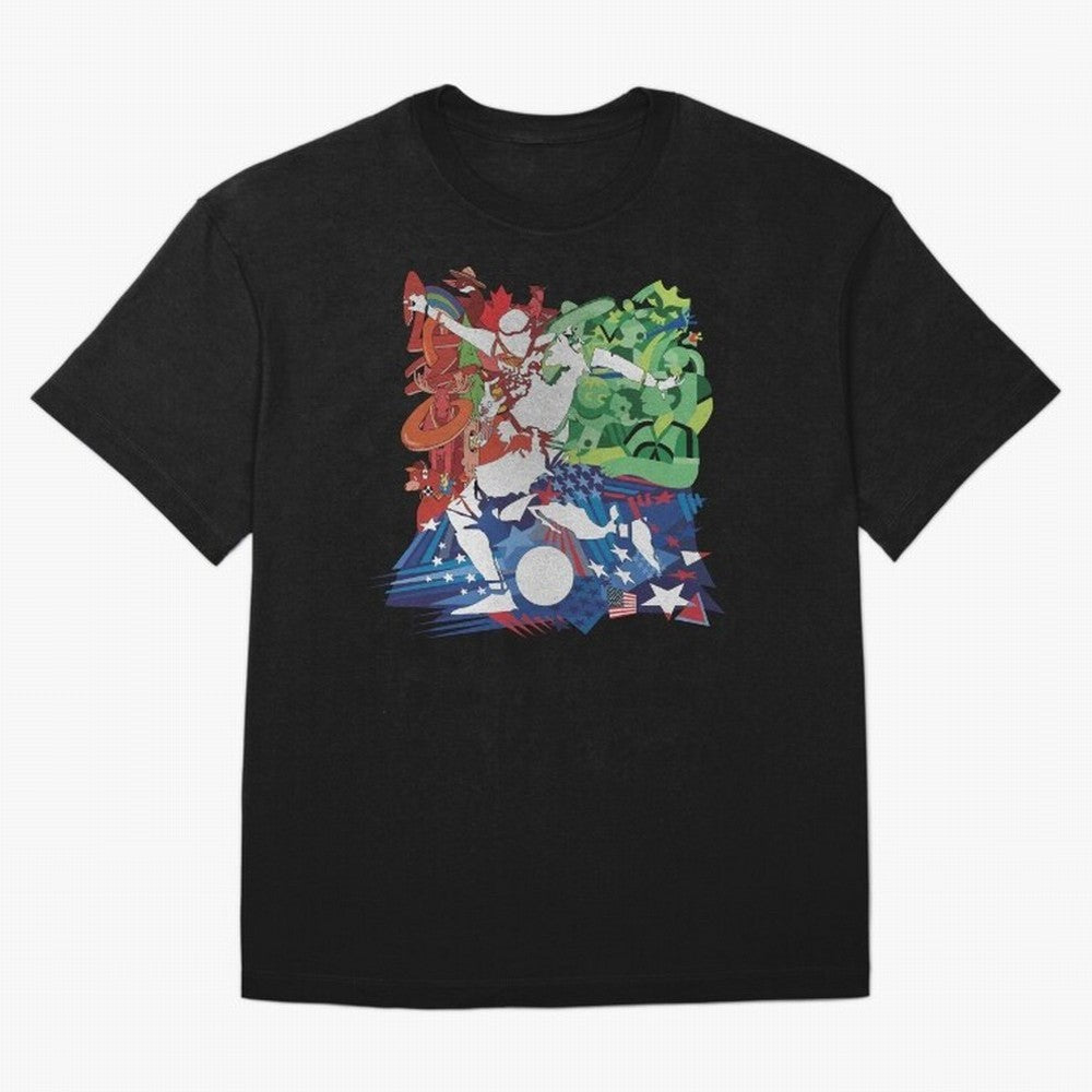 United Pitch: North America 2026 Classic T-Shirt Celebrate Supporters United by Global Football Passion for FIFA World Cup 2026, Made for Messi, Neymar and Mbappe, Germany, Championship Spirit, Famous Goals, Roaring Crowds and International
