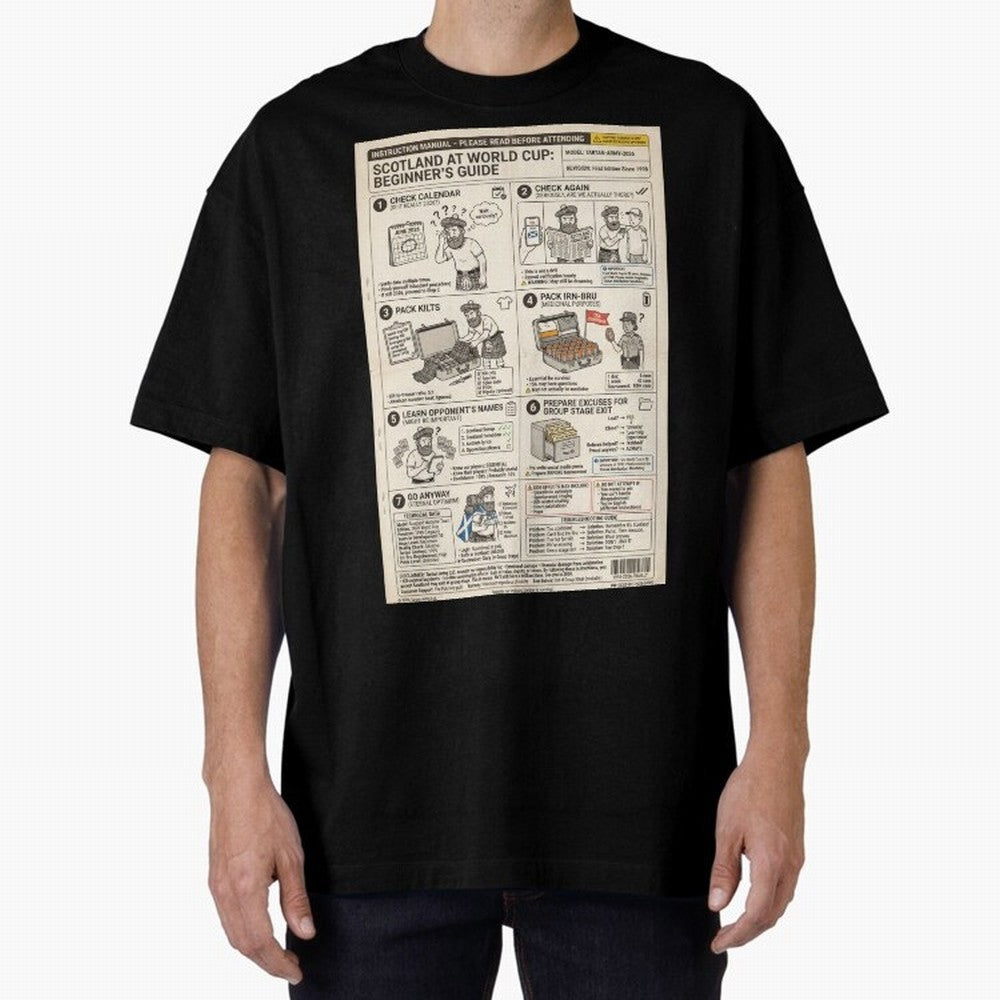 Scotland's Beginners Guide To The World Cup Classic T-Shirt Feel the Roar of Match Day Hype around FIFA World Cup 2026 USA Canada Mexico, Haaland and Mbappe, Spain and Netherlands, Worldwide Fan Energy, Dramatic Goals, Stadium Lights and