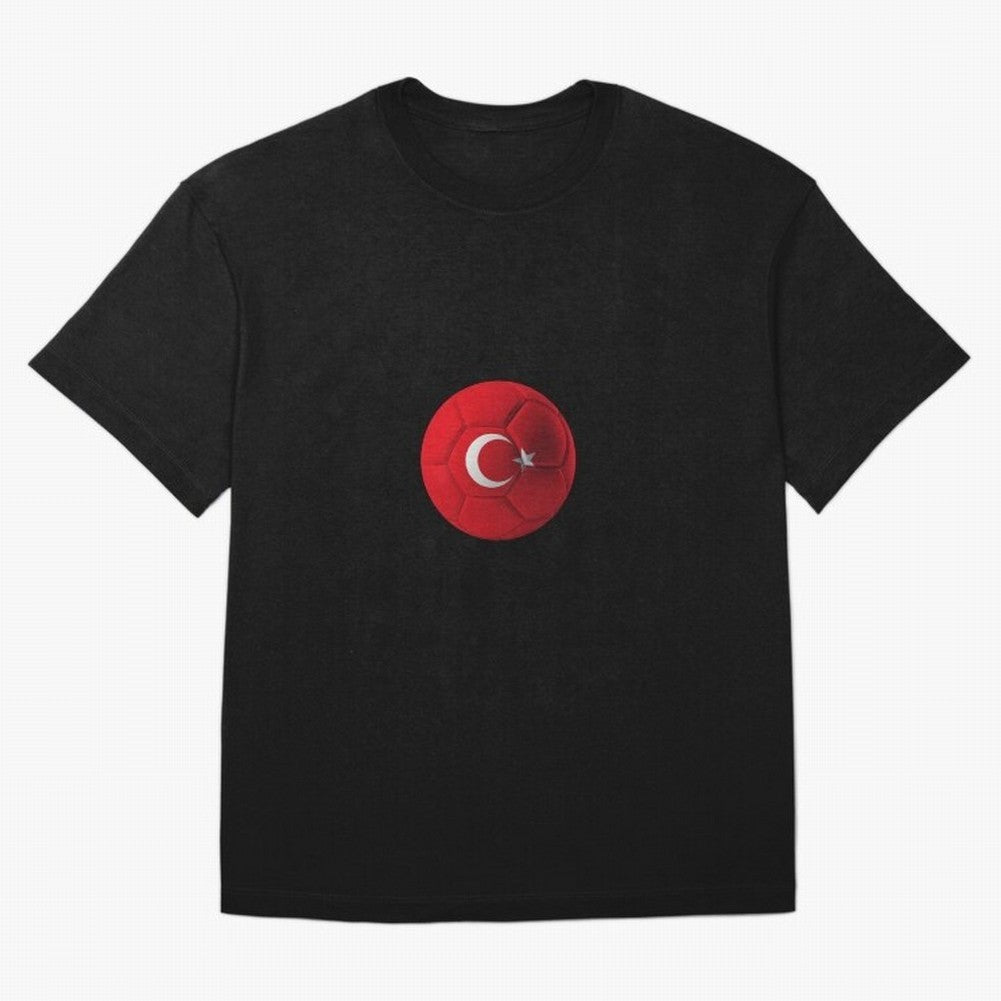 Turkey Football Classic T-Shirt Follow the Road to the FIFA World Cup 2026 USA Canada Mexico Journey through Cristiano Ronaldo, Haaland and CR7 Highlights, Argentina, France and Brazil Pride, Football Festival Excitement, Trophy Ambitions, Country