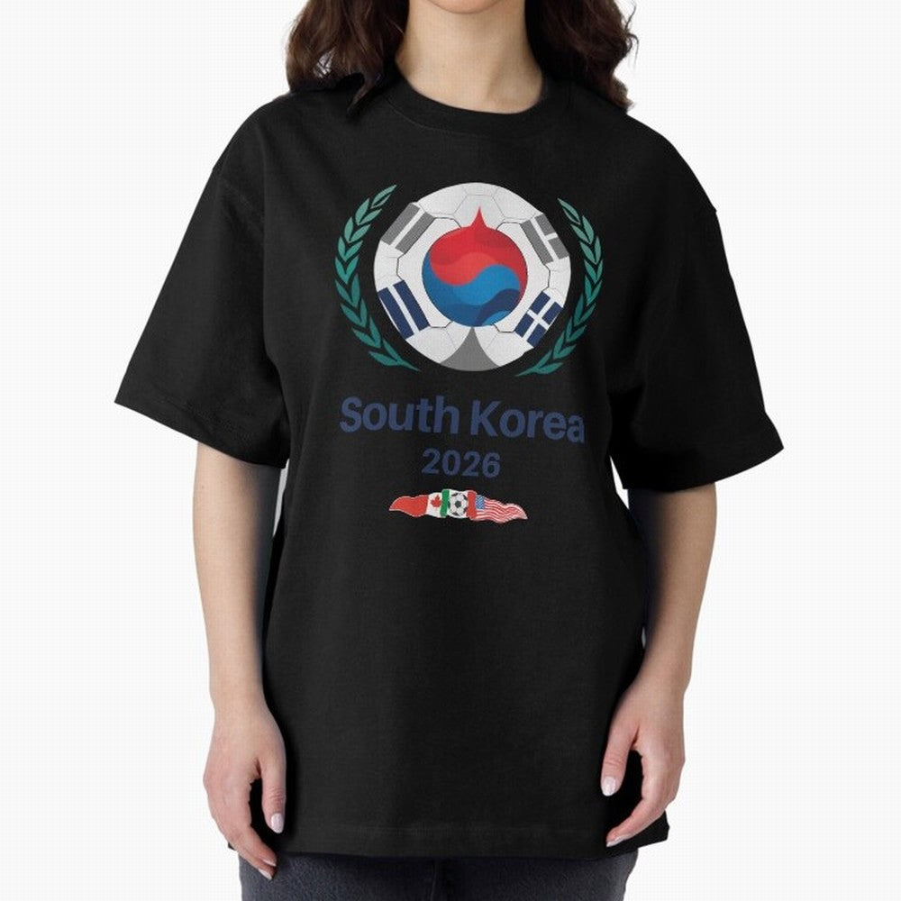 South Korea 2026 Classic T-Shirt Bring Retro Soccer Energy to Global Football Passion for FIFA World Cup 2026, Built around Neymar, Haaland and Cristiano Ronaldo, Spain and Netherlands, Fan Favorite Moments, National Team Passion, Big Match Drama