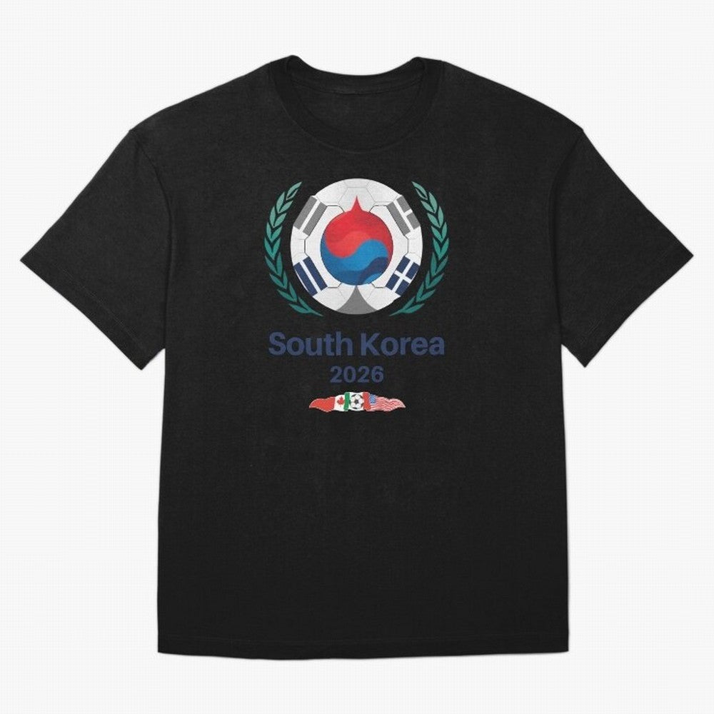 South Korea 2026 Classic T-Shirt Bring Retro Soccer Energy to Global Football Passion for FIFA World Cup 2026, Built around Neymar, Haaland and Cristiano Ronaldo, Spain and Netherlands, Fan Favorite Moments, National Team Passion, Big Match Drama