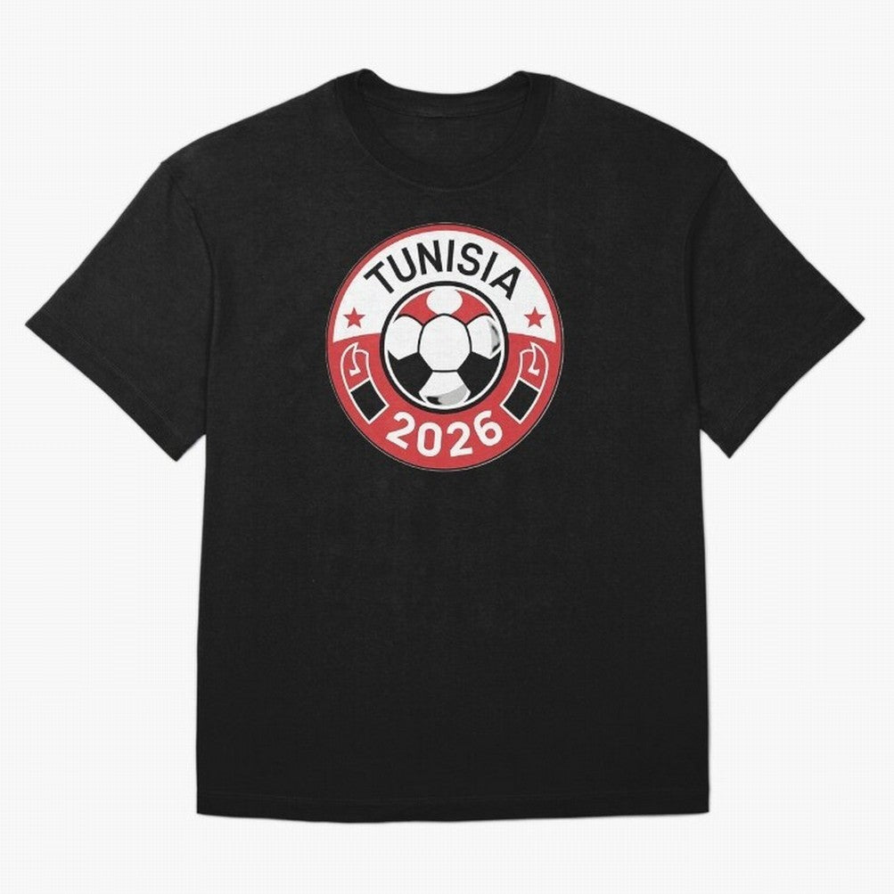Tunisia WC 2026 Classic T-Shirt Celebrate the Biggest Stage of the FIFA World Cup 2026 USA Canada Mexico Journey through Mbappe and Neymar Highlights, Portugal Pride, Championship Spirit, Famous Goals, Roaring Crowds and International Football