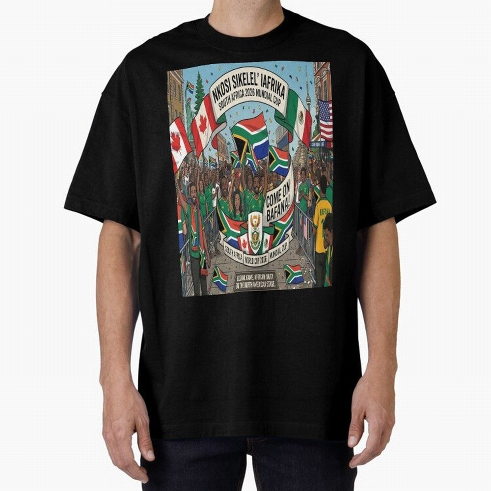 Soiuth Africa Classic T-Shirt Support FIFA World Cup 2026 Group Stage Spirit, Built around Argentina and Brazil, Cristiano Ronaldo, Football Passion, Legendary Performances, Festival Vibes and Supporter Community; Perfect for Supporters Who Want