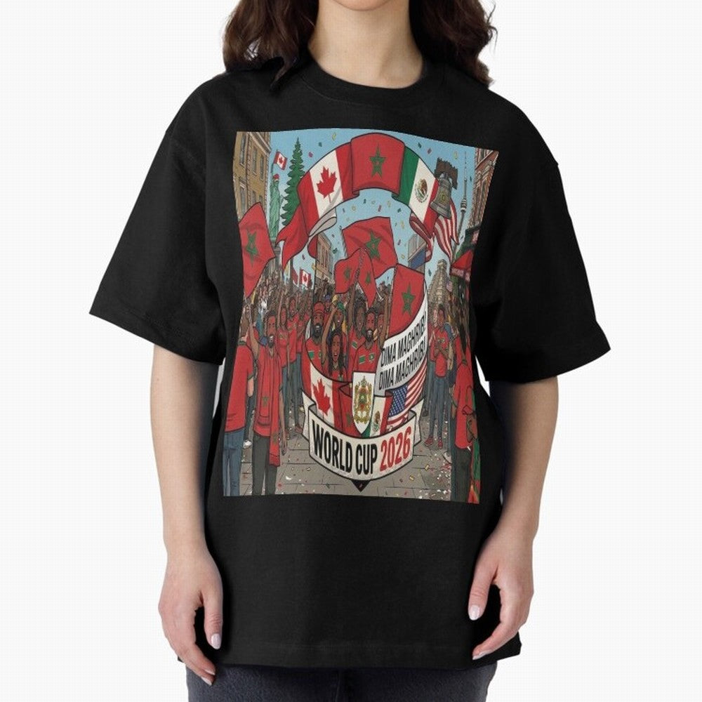 Morocco World Cup 2026 Classic T-Shirt Support Iconic Players in FIFA World Cup 2026 Group Stage for Fans of Cristiano Ronaldo, Haaland and CR7 and Spain, Bringing Fan Favorite Moments, National Team Passion, Big Match Drama and Soccer History;