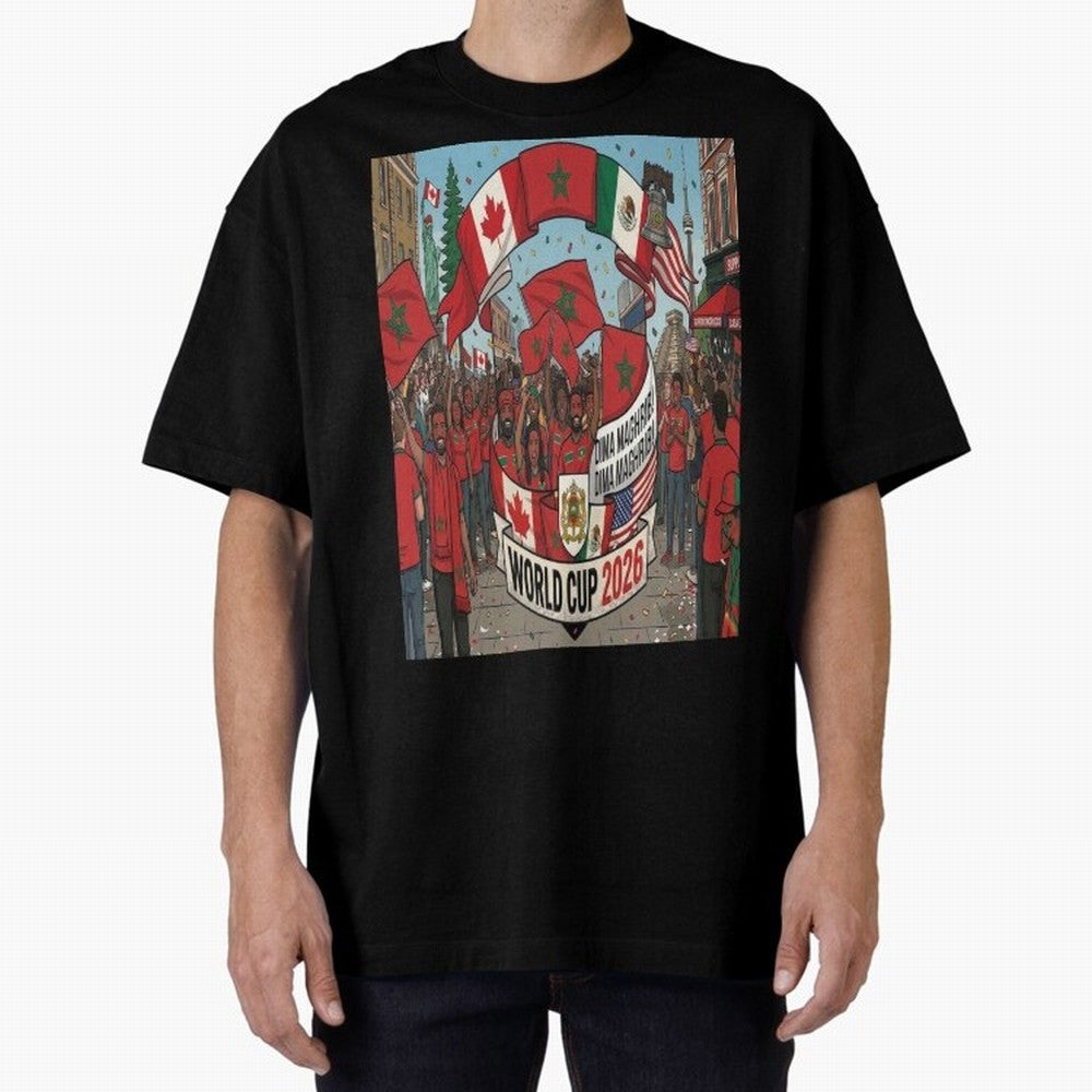 Morocco World Cup 2026 Classic T-Shirt Support Iconic Players in FIFA World Cup 2026 Group Stage for Fans of Cristiano Ronaldo, Haaland and CR7 and Spain, Bringing Fan Favorite Moments, National Team Passion, Big Match Drama and Soccer History;