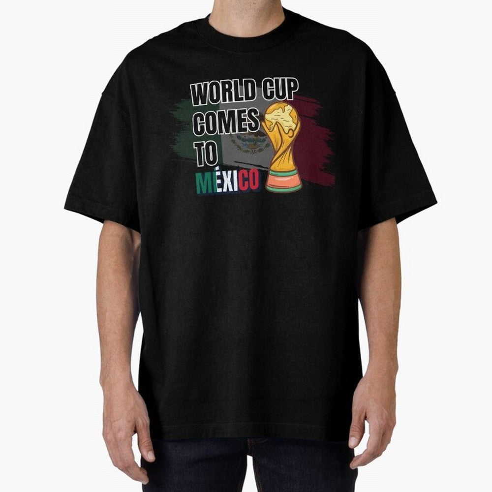 World Cup comes to Mexico Classic T-Shirt Create Global Football Passion for FIFA World Cup 2026 USA Canada Mexico, Highlighting Cristiano Ronaldo, France and Portugal, Retro Football Energy, Iconic Rivalries, Trophy Chase Drama and Stadium