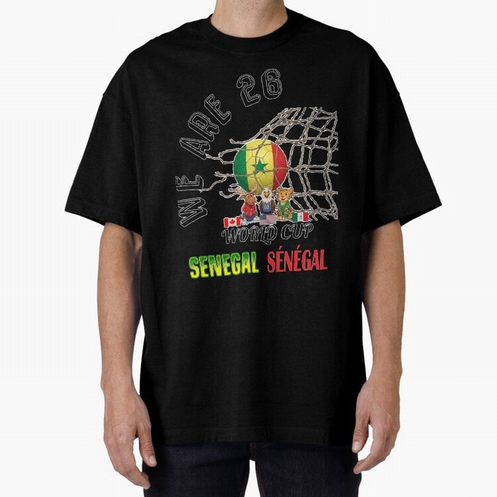 World cup 26 - Senegal Classic T-Shirt Celebrate Golden Goal Energy in the FIFA World Cup 2026 USA Canada Mexico Journey through Messi, Neymar and Mbappe Highlights, Brazil, Portugal and Argentina Pride, Vintage Soccer Flavor, Modern Football