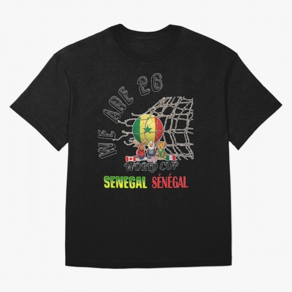 World cup 26 - Senegal Classic T-Shirt Celebrate Golden Goal Energy in the FIFA World Cup 2026 USA Canada Mexico Journey through Messi, Neymar and Mbappe Highlights, Brazil, Portugal and Argentina Pride, Vintage Soccer Flavor, Modern Football