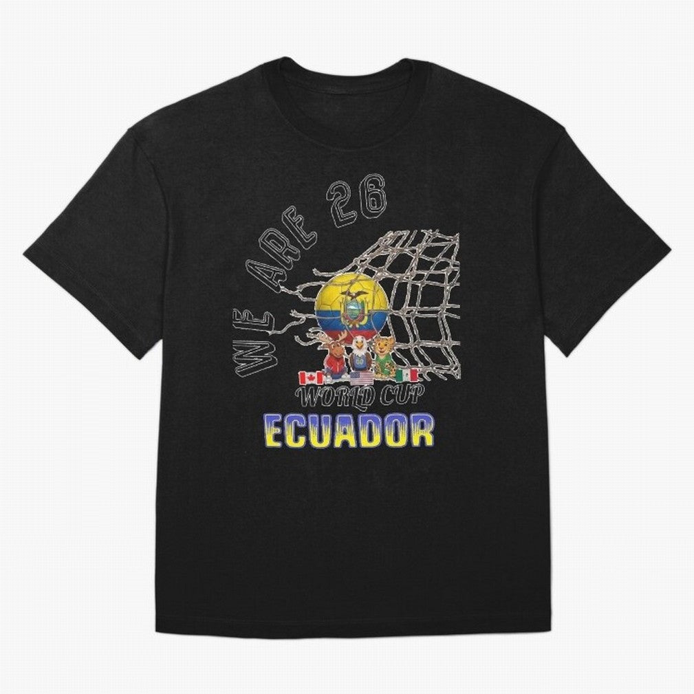 World cup 26 - Ecuador Classic T-Shirt Carry the Dream of FIFA World Cup 2026 Spirit, Featuring Netherlands, Neymar, Tournament Hype, Historic Matchups, Family Viewing Parties and Global Sports Pride; Built for Supporters Chasing Trophy Dreams,