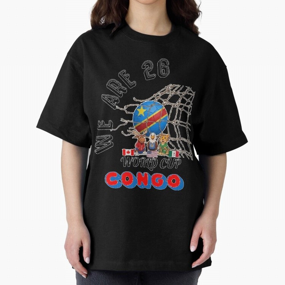 World cup 26 - Congo Classic T-Shirt Follow the Road to Global Football Passion for FIFA World Cup 2026, with Cristiano Ronaldo, Haaland and CR7, England, France and Netherlands, Game Day Rituals, Football Legends, Country Pride and the Road to the