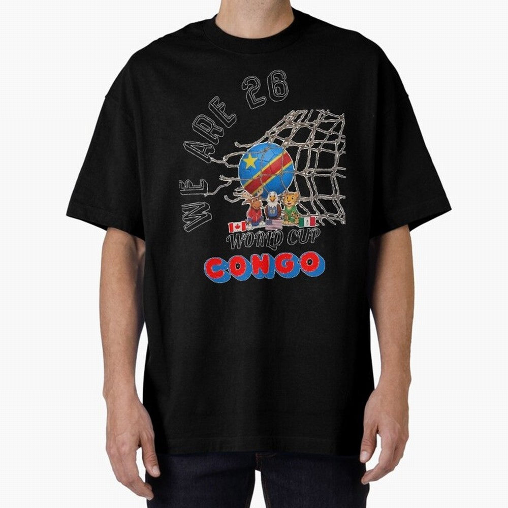 World cup 26 - Congo Classic T-Shirt Follow the Road to Global Football Passion for FIFA World Cup 2026, with Cristiano Ronaldo, Haaland and CR7, England, France and Netherlands, Game Day Rituals, Football Legends, Country Pride and the Road to the