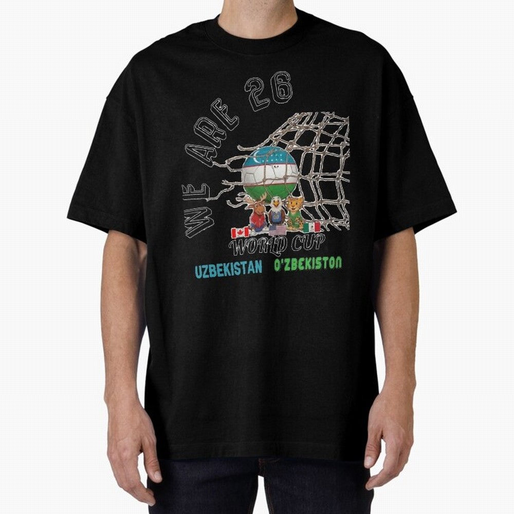 World cup 26 - Uzbekistan Classic T-Shirt Follow FIFA World Cup 2026 Group Stage Celebrating Haaland and Mbappe, England and Germany Energy, Retro Football Energy, Iconic Rivalries, Trophy Chase Drama and Stadium Atmosphere; Ideal for Football