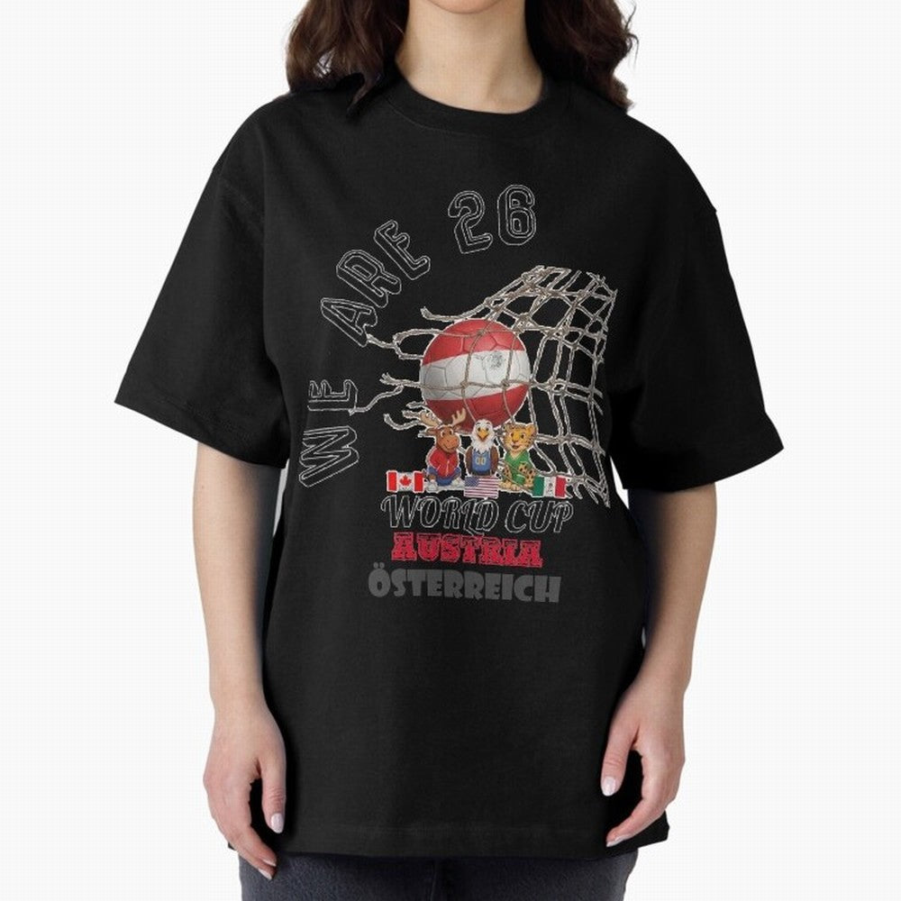 World cup 26 - Austria Classic T-Shirt Join the FIFA World Cup 2026 Journey through Messi, Neymar and Mbappe Highlights, Brazil Pride, Classic Soccer Heritage, Championship Pressure, Fan Loyalty and International Pride; Perfect for People Who Love