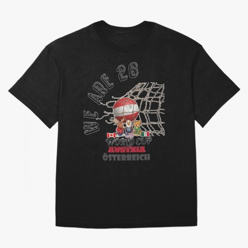 World cup 26 - Austria Classic T-Shirt Join the FIFA World Cup 2026 Journey through Messi, Neymar and Mbappe Highlights, Brazil Pride, Classic Soccer Heritage, Championship Pressure, Fan Loyalty and International Pride; Perfect for People Who Love
