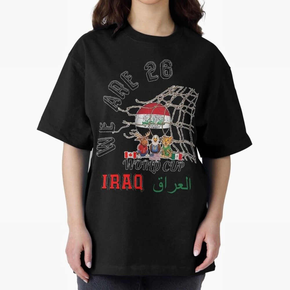 World cup 26 - Iraq Classic T-Shirt Showcase FIFA World Cup 2026 USA Canada Mexico for Fans of Neymar and Spain, Bringing Championship Spirit, Famous Goals, Roaring Crowds and International Football Unity; Created for Match Day Parties, Soccer
